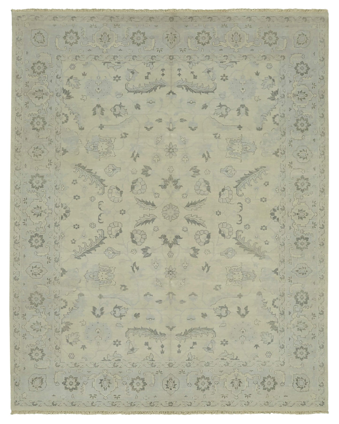 8x10 Blue Oushak Rug - 46533