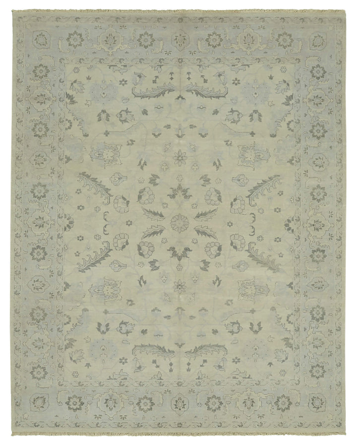 8x10 Blue Oushak Rug - 46533