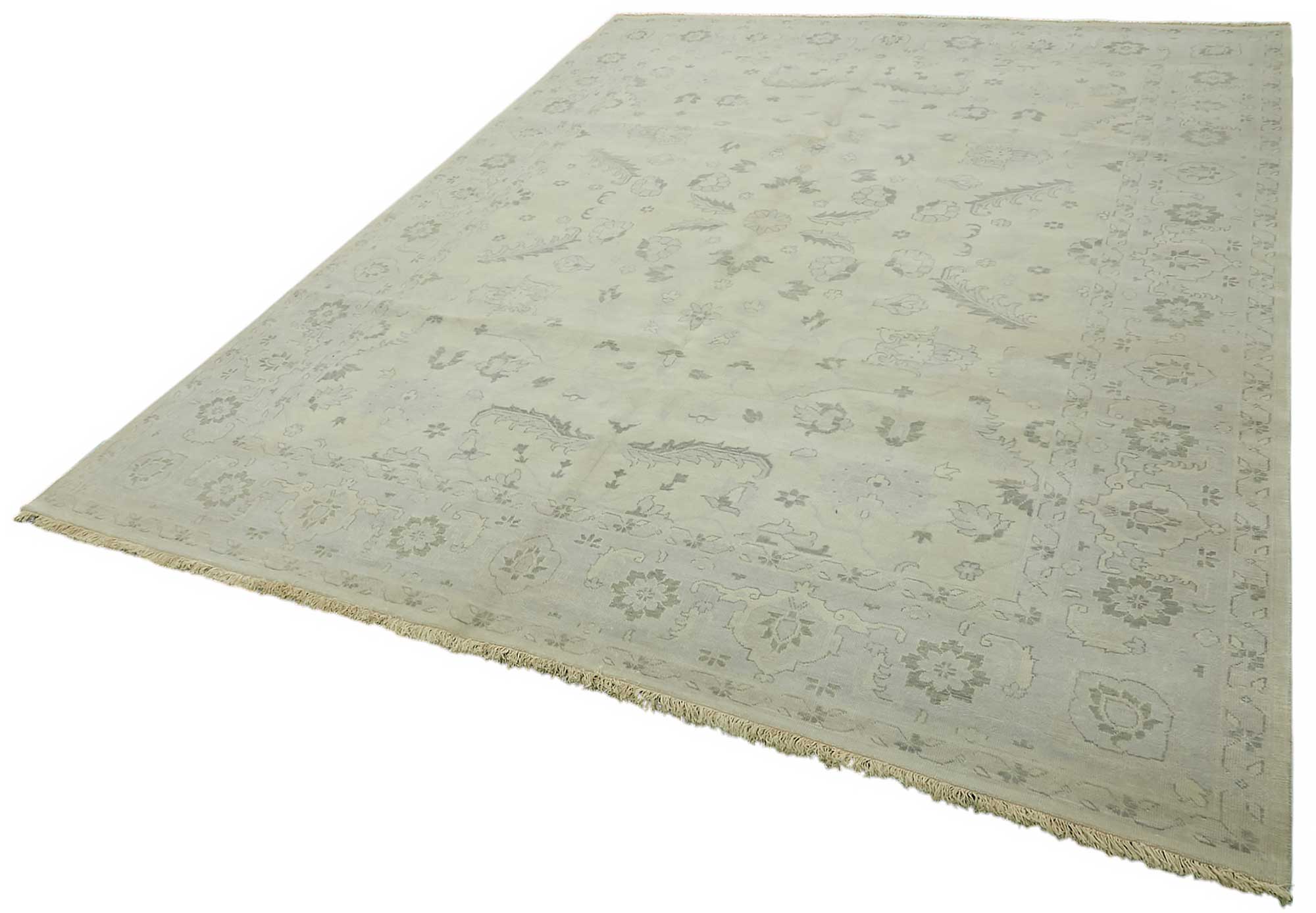 8x10 Blue Oushak Rug - 46533