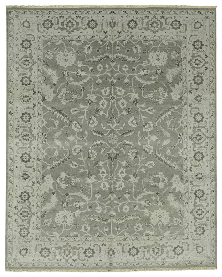 8x10 Blue Oushak Rug - 46535