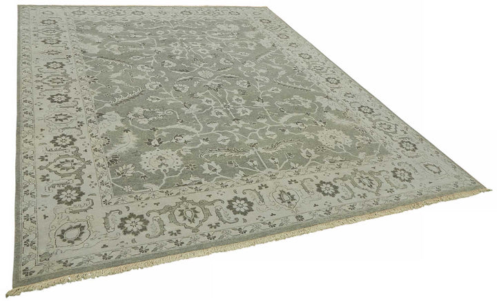 8x10 Blue Oushak Rug - 46535