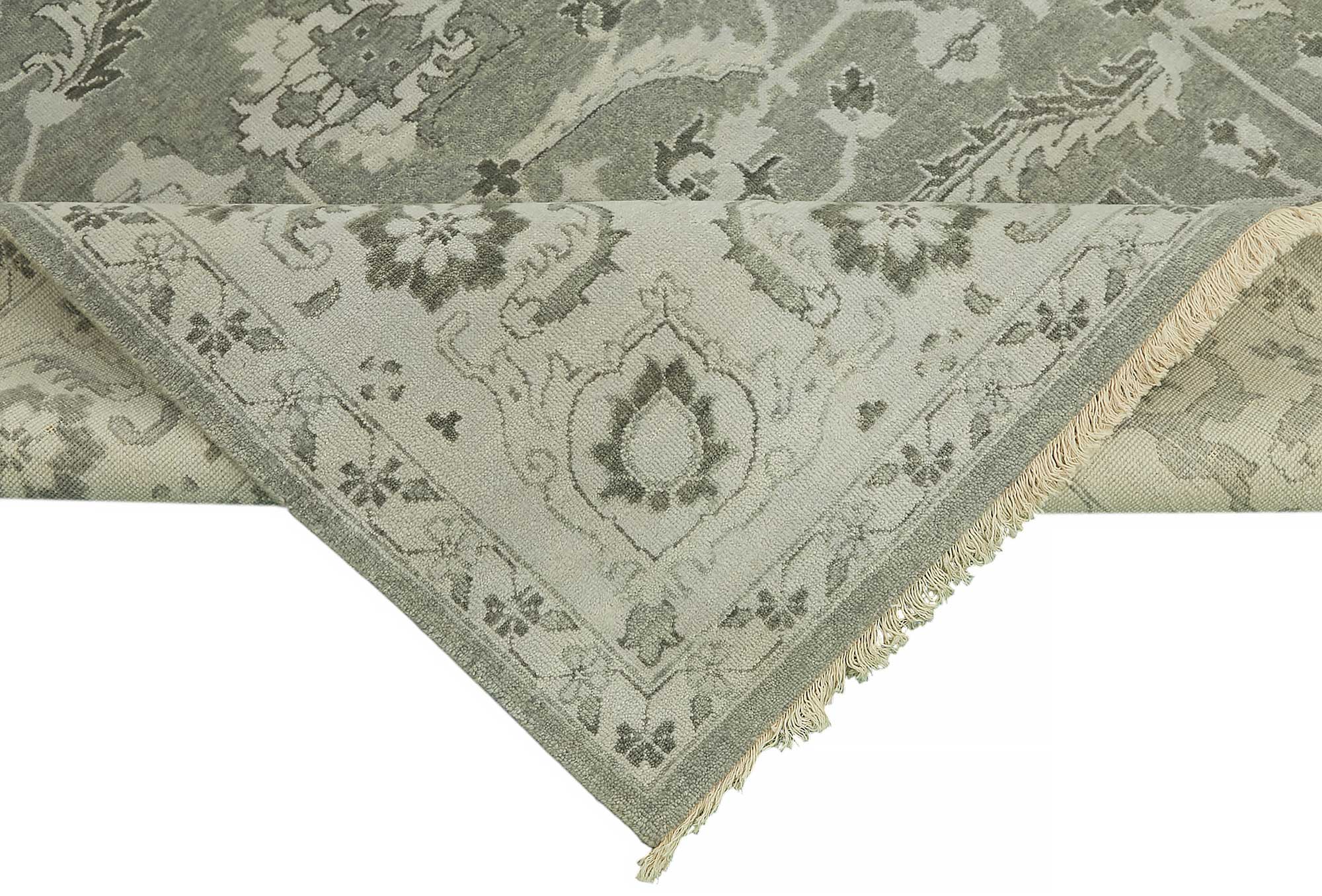 8x10 Blue Oushak Rug - 46535