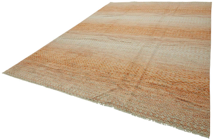 10x14 Beige Oushak Rug - 46538