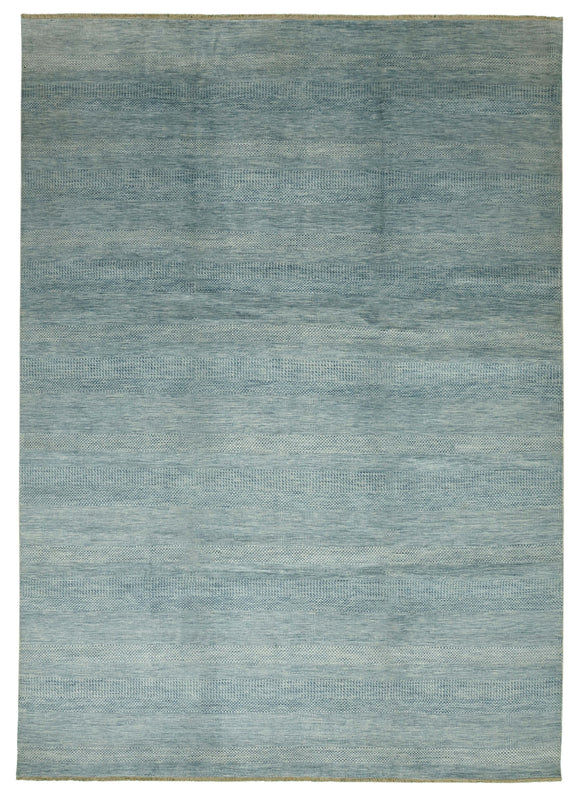 10x14 Blue Oushak Rug - 46539