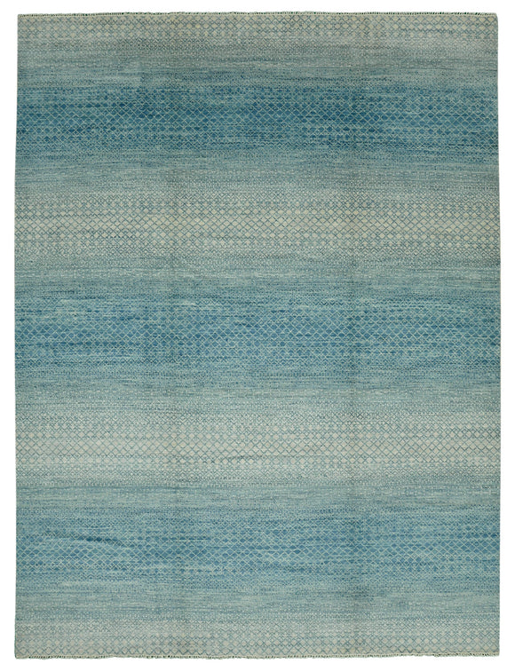 10x14 Blue Oushak Rug - 46540
