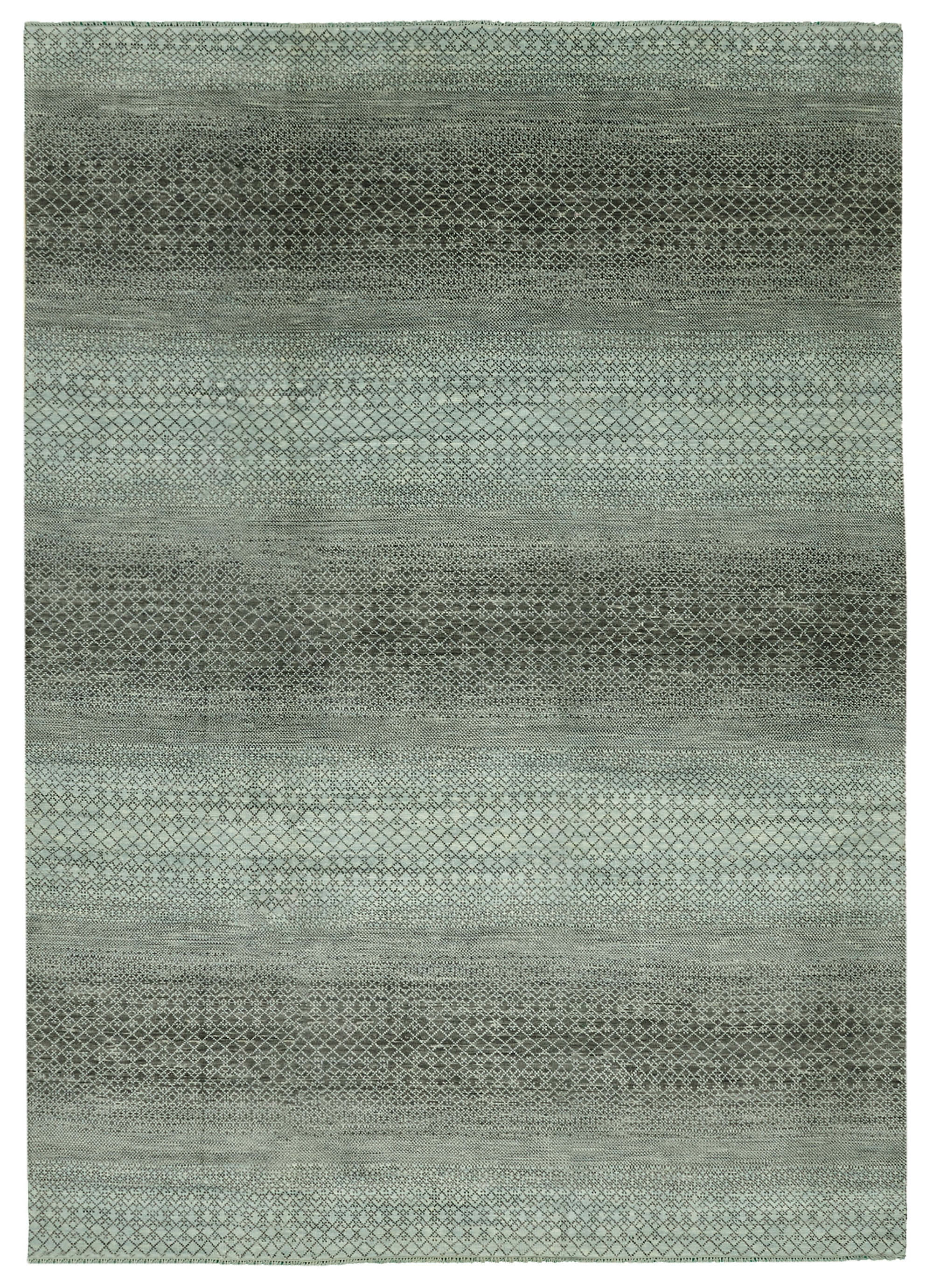 10x14 Blue Oushak Rug - 46541