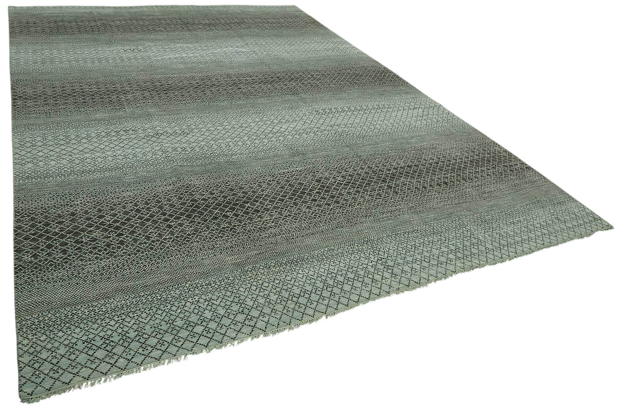 10x14 Blue Oushak Rug - 46541