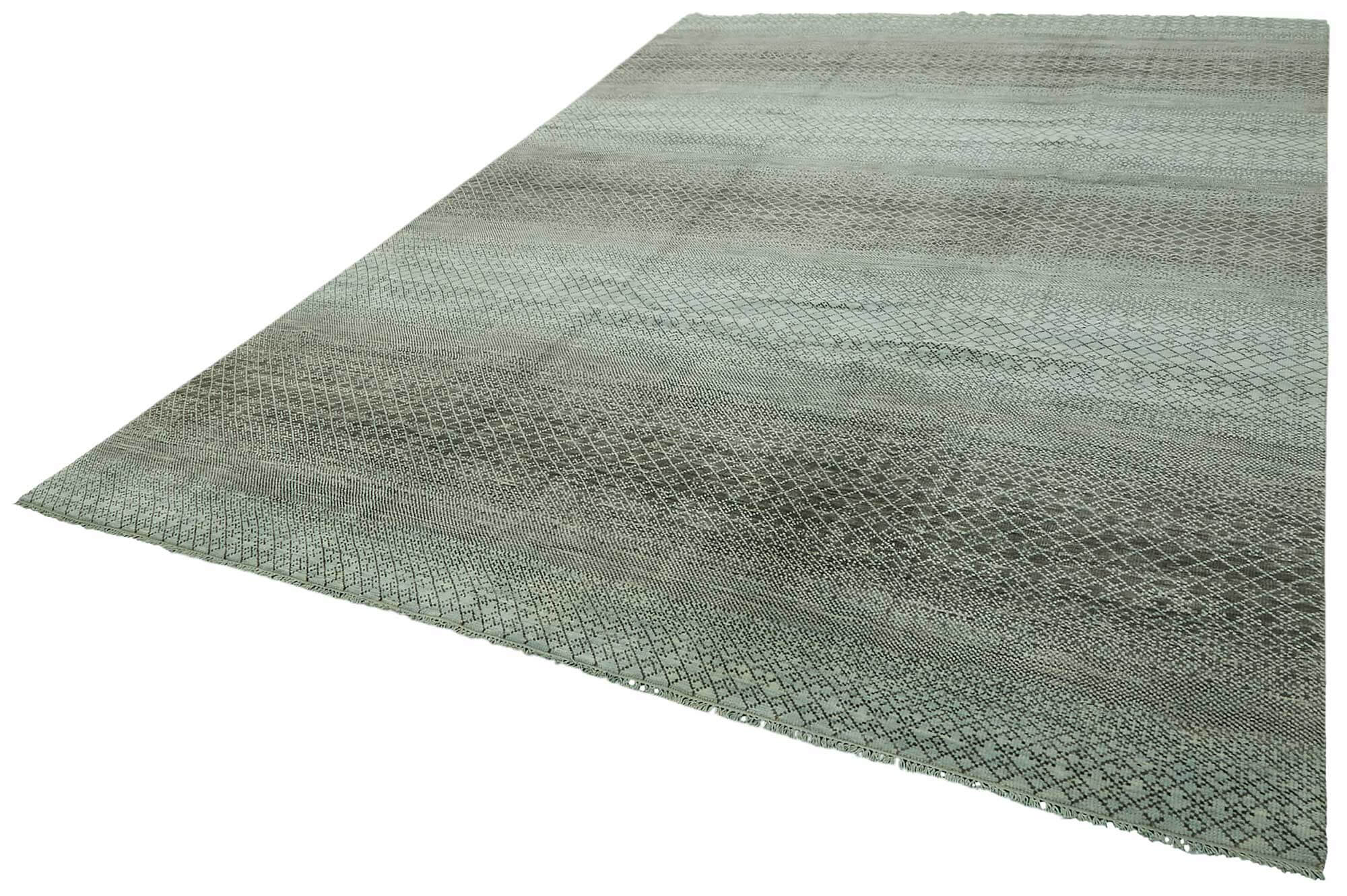 10x14 Blue Oushak Rug - 46541