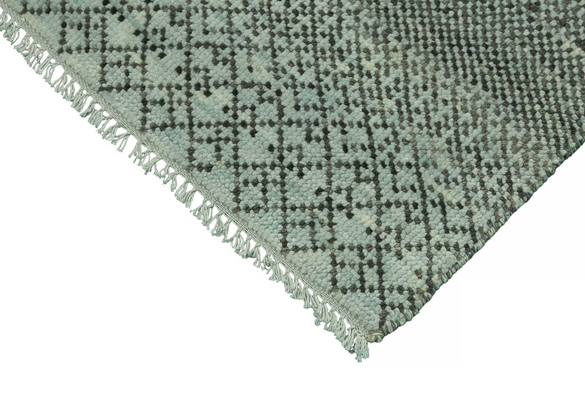 10x14 Blue Oushak Rug - 46541