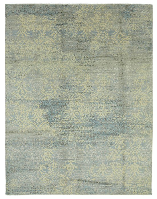9x12 Blue Oushak Rug - 46546
