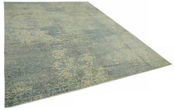 9x12 Blue Oushak Rug - 46546