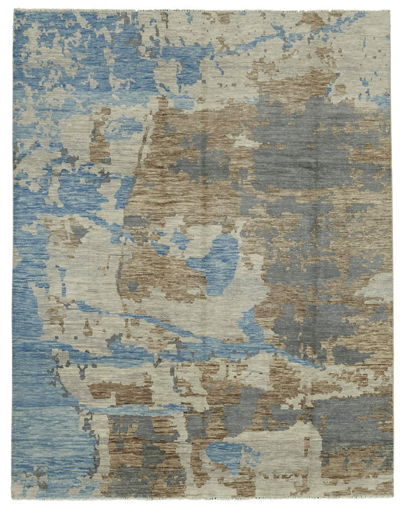 9x11 Beige Oushak Rug - 46548