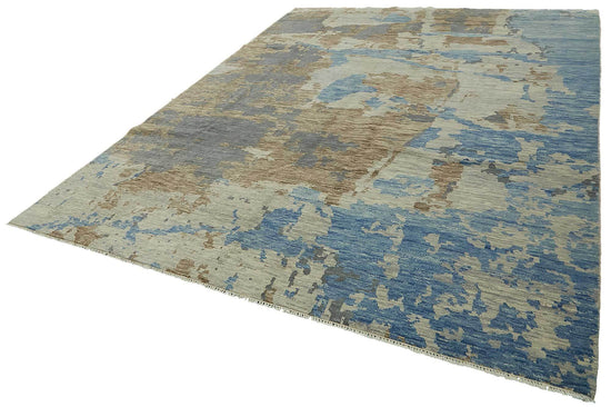 9x11 Beige Oushak Rug - 46548