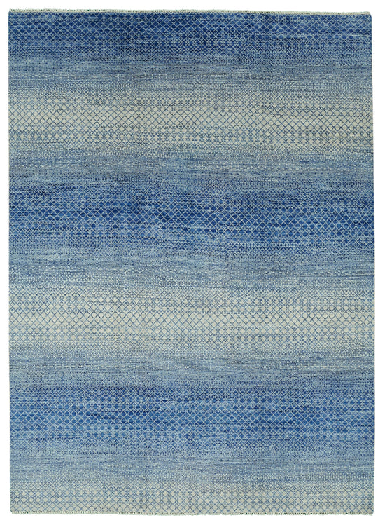 9x12 Blue Oushak Rug - 46549