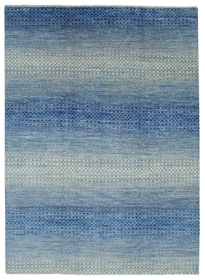 9x12 Blue Oushak Rug - 46549