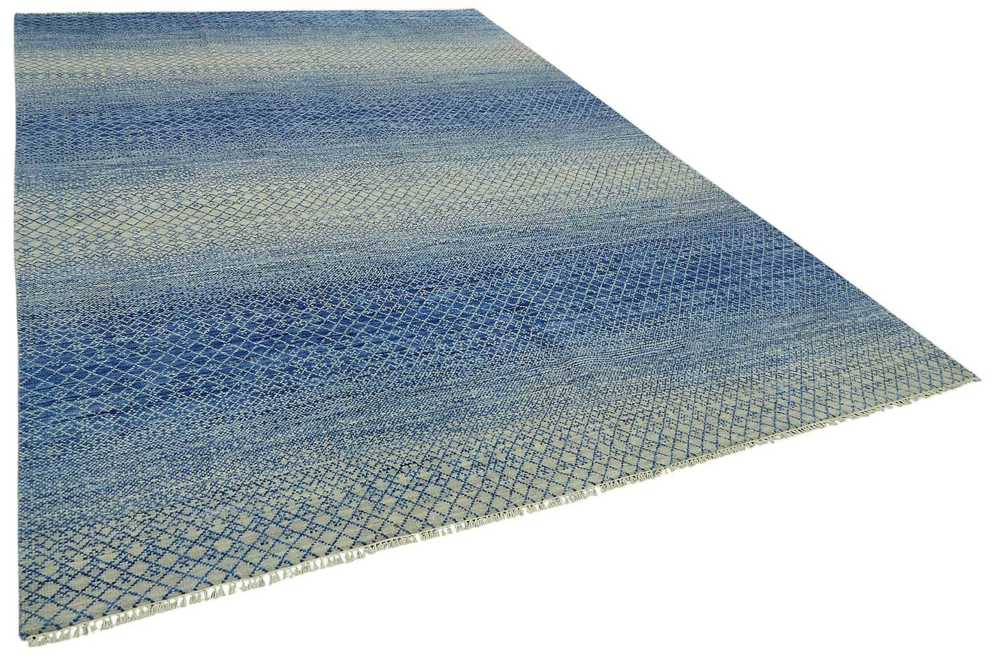 9x12 Blue Oushak Rug - 46549