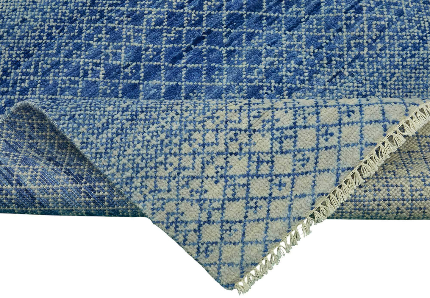 9x12 Blue Oushak Rug - 46549