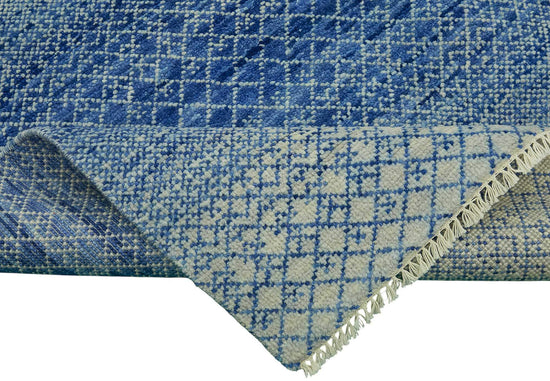 9x12 Blue Oushak Rug - 46549