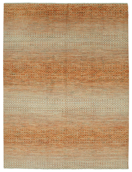 9x12 Beige Oushak Rug - 46550
