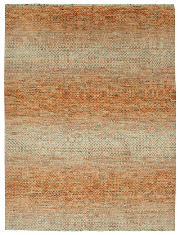 9x12 Beige Oushak Rug - 46550
