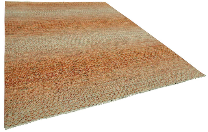 9x12 Beige Oushak Rug - 46550