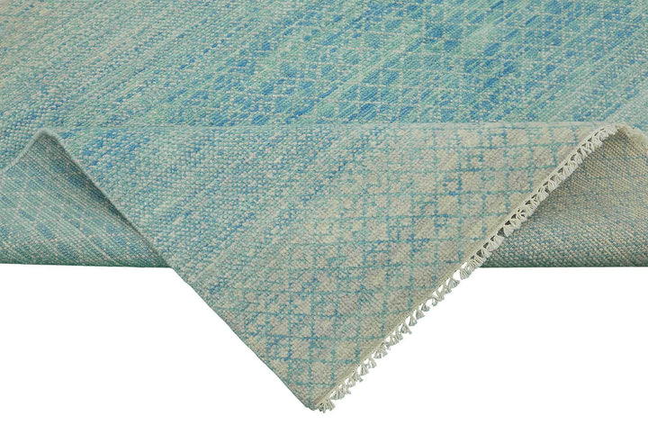 9x12 Blue Oushak Rug - 46551