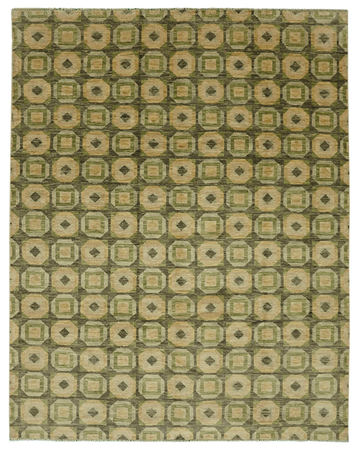 9x11 Beige Oushak Rug - 46552