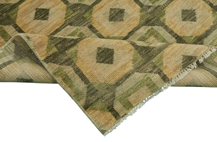 9x11 Beige Oushak Rug - 46552