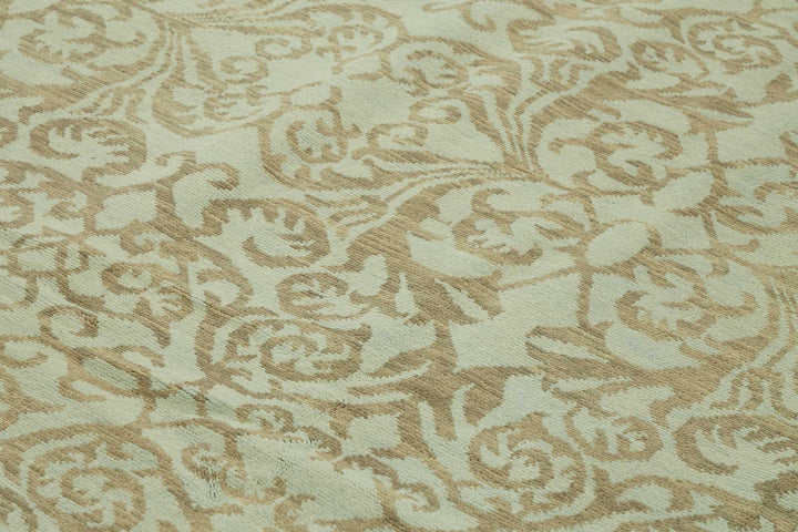 9x12 Blue Oushak Rug - 46553