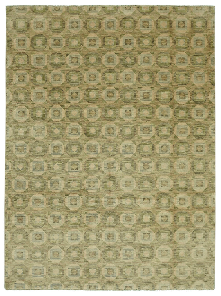 9x12 Beige Oushak Rug - 46554