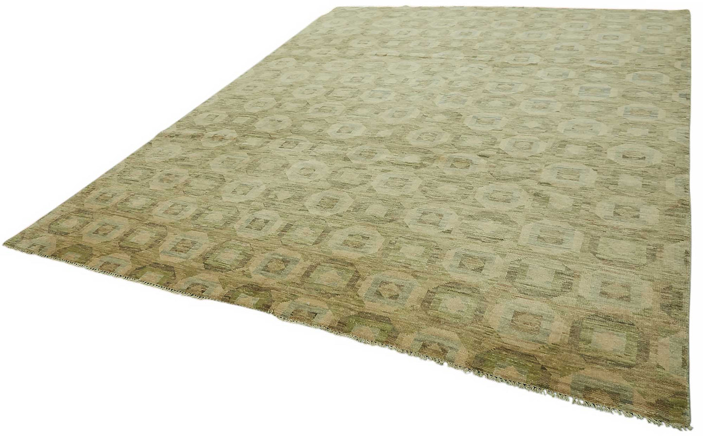 9x12 Beige Oushak Rug - 46554