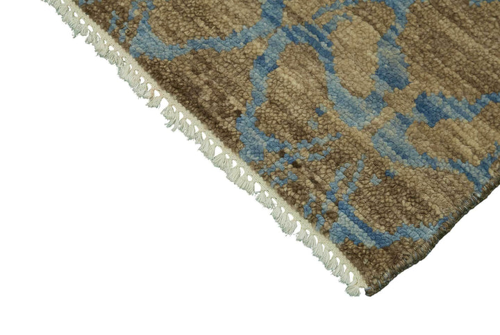 9x12 Blue Oushak Rug - 46555