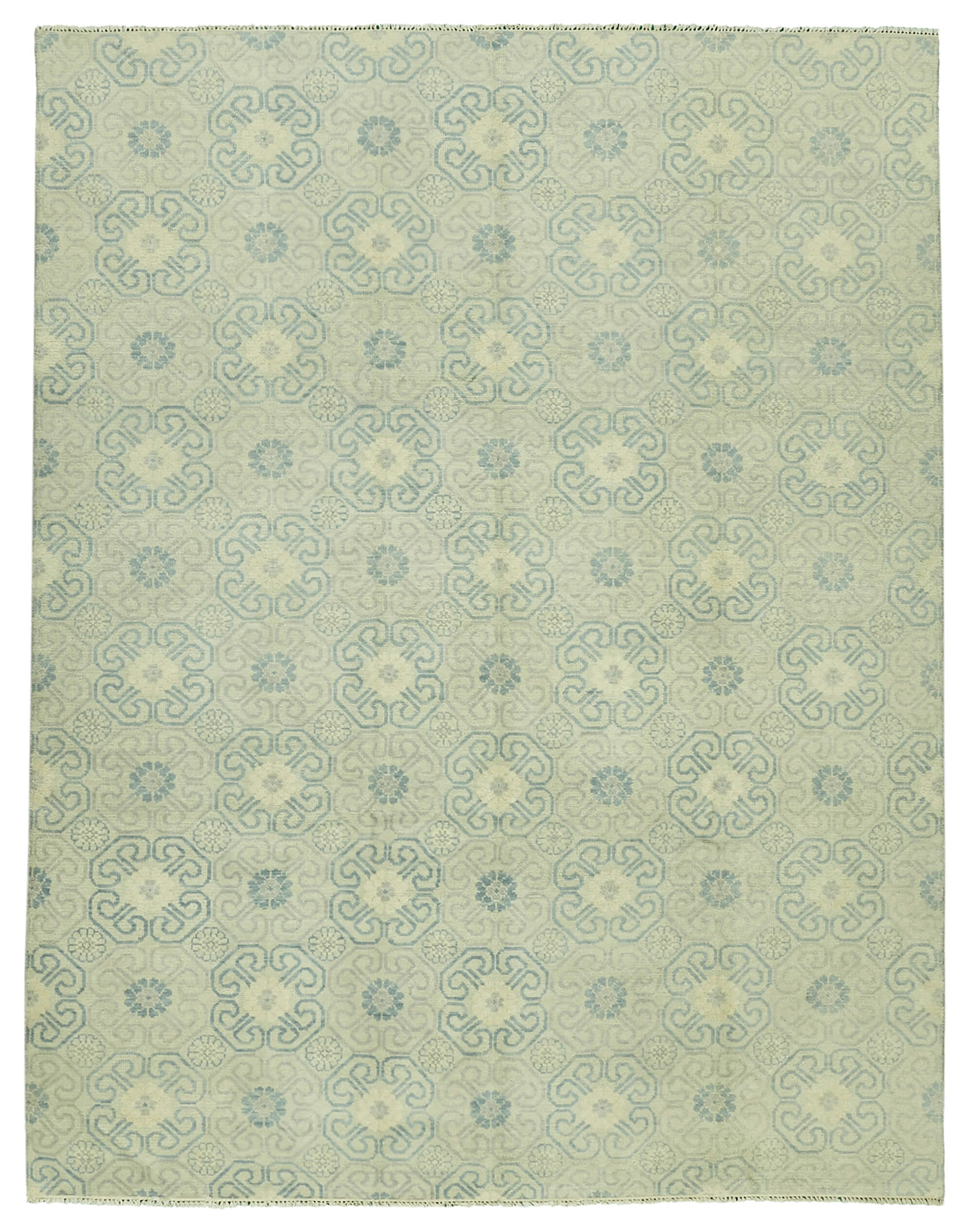 9x12 Beige Oushak Rug - 46567