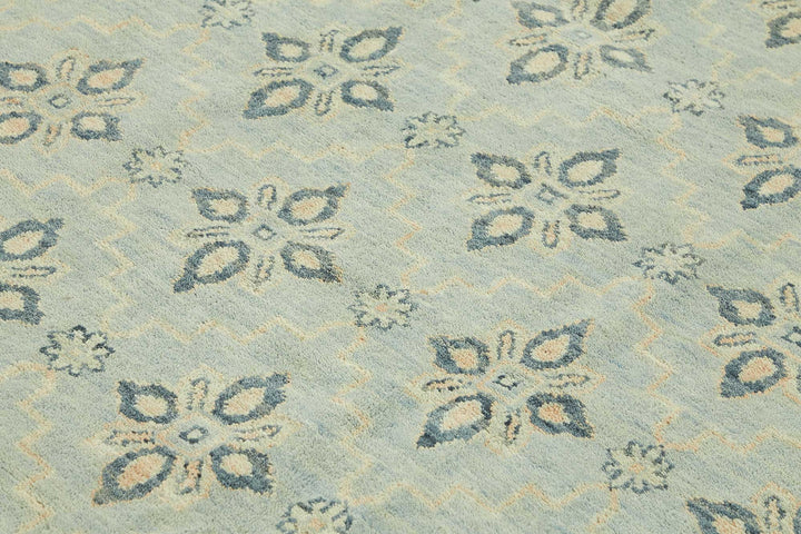 9x12 Blue Oushak Rug - 46568