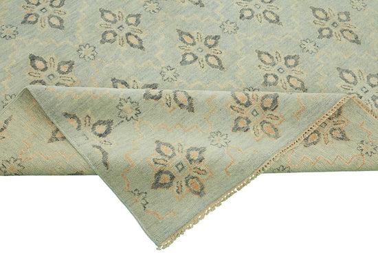9x12 Blue Oushak Rug - 46568