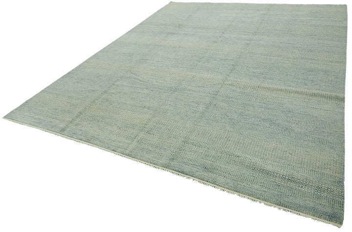 9x12 Blue Oushak Rug - 46580