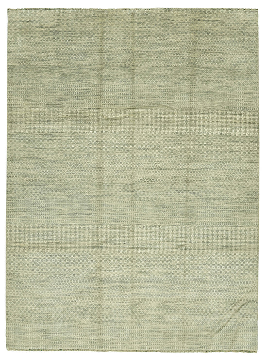 9x12 Blue Oushak Rug - 46584