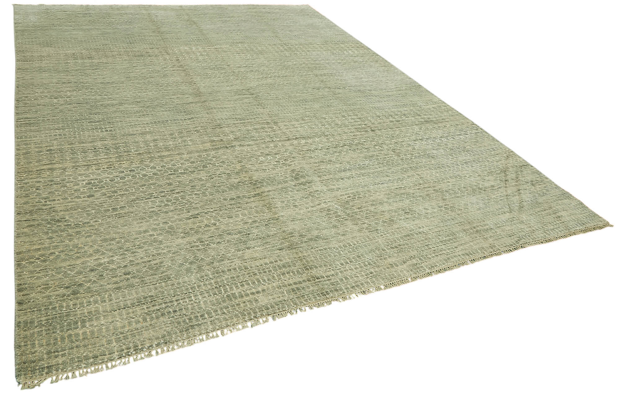 9x12 Blue Oushak Rug - 46584