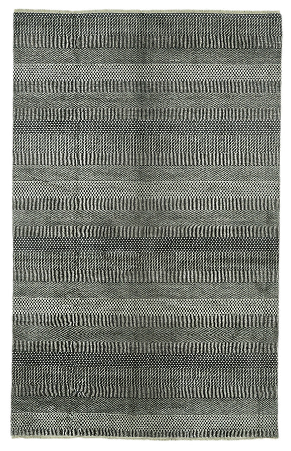 5x8 Grey Oushak Rug - 46587