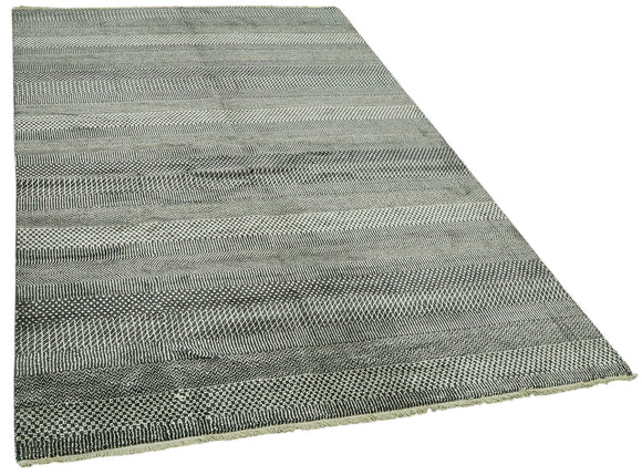 5x8 Grey Oushak Rug - 46587