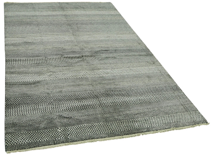 5x8 Grey Oushak Rug - 46587
