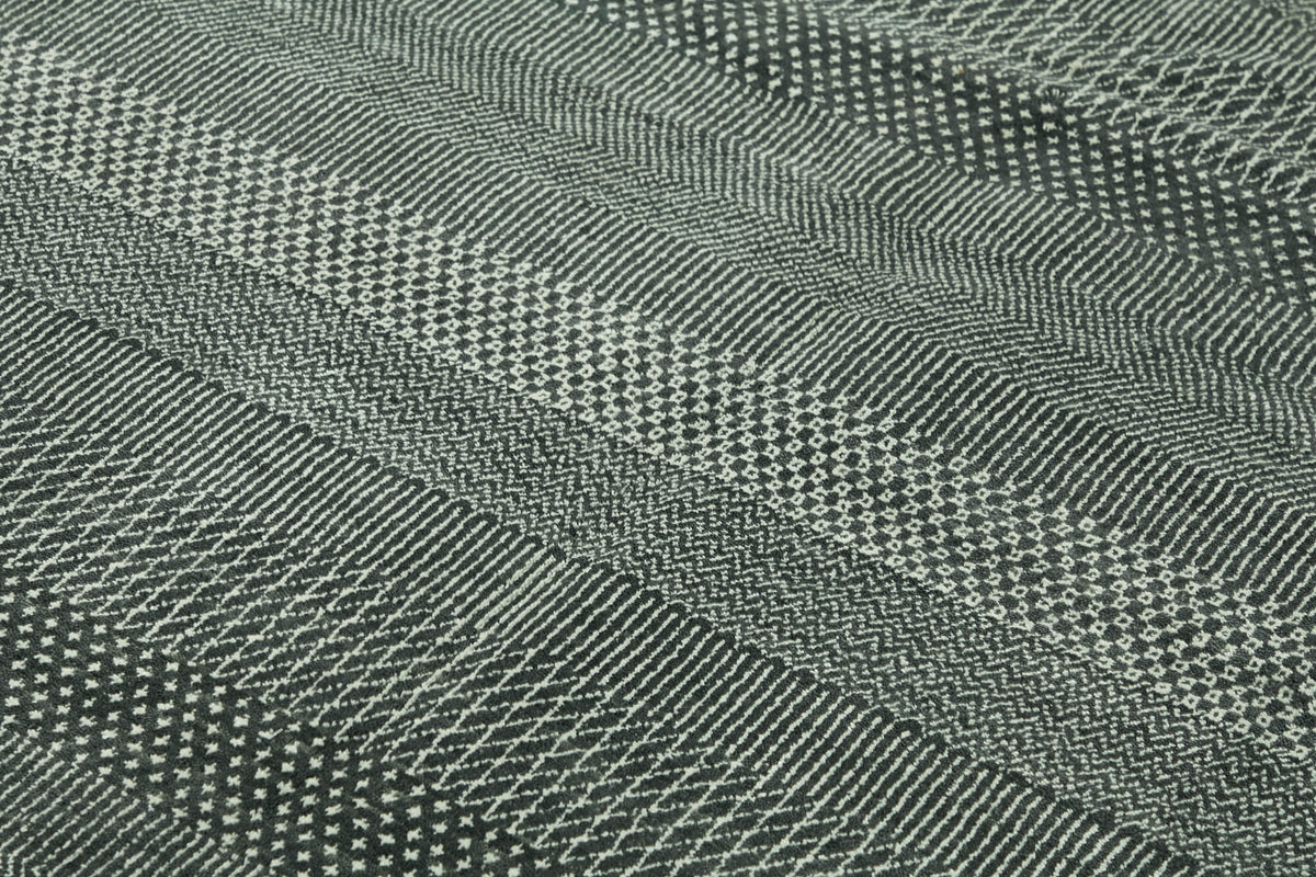 5x8 Grey Oushak Rug - 46587