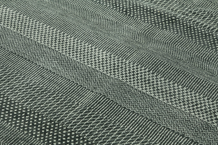 5x8 Grey Oushak Rug - 46587