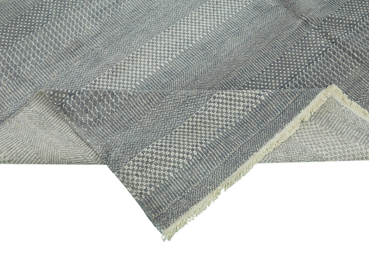 8x10 Blue Oushak Rug - 46593