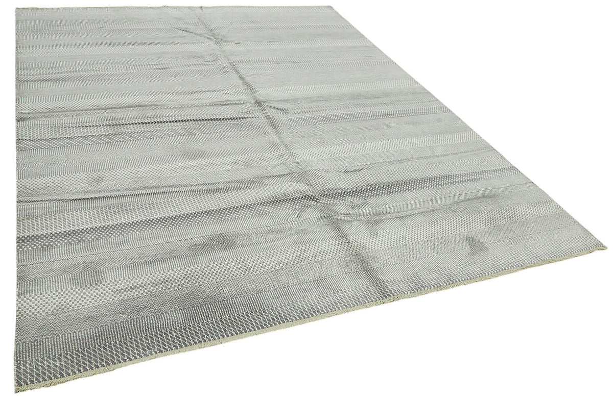 8x10 Blue Oushak Rug - 46594