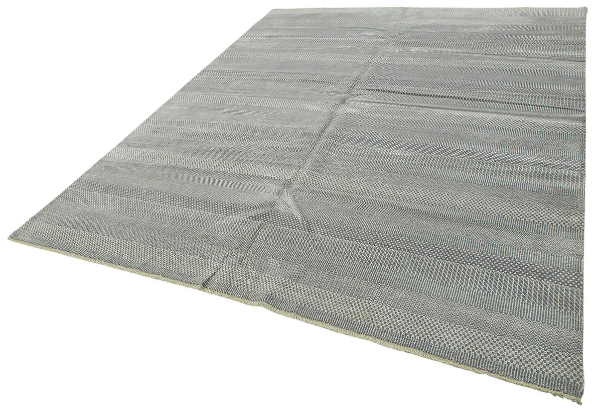 8x10 Blue Oushak Rug - 46594