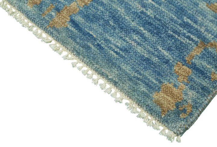 9x12 Blue Oushak Rug - 46602