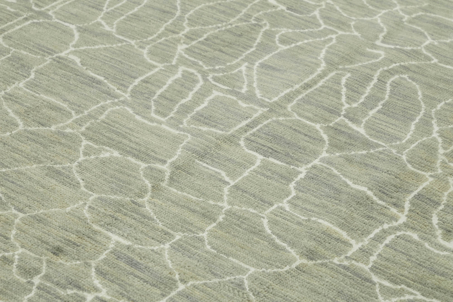9x12 Blue Oushak Rug - 46607