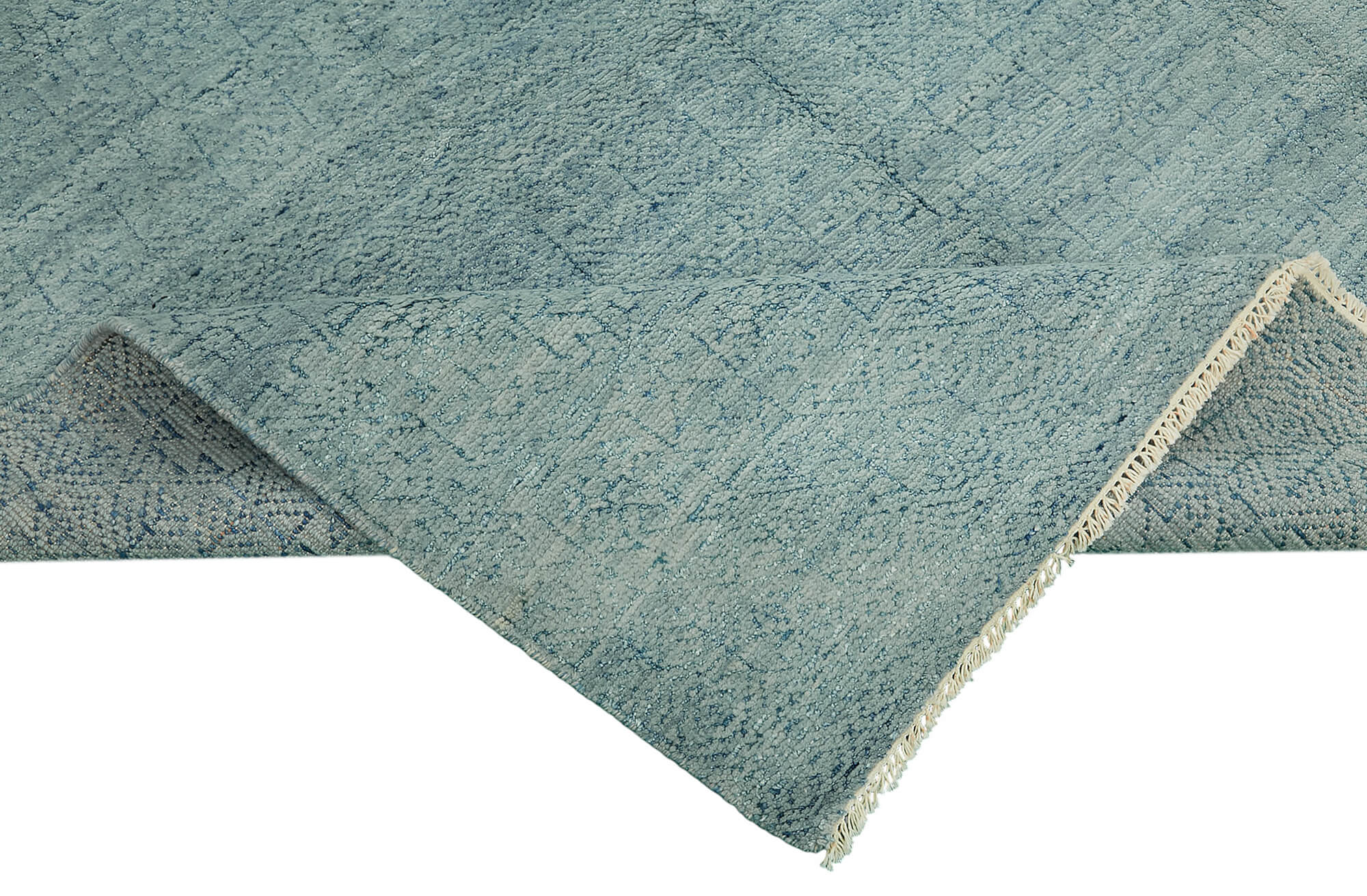 9x12 Blue Oushak Rug - 46609