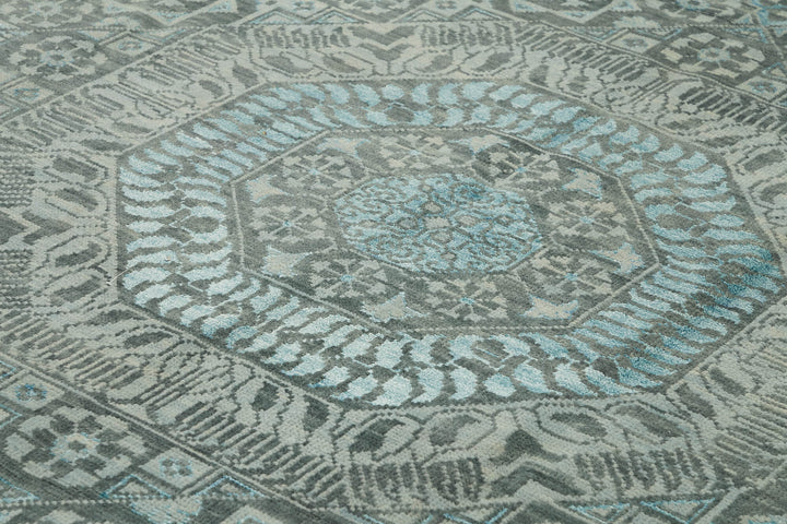 9x12 Grey Oushak Rug - 46611